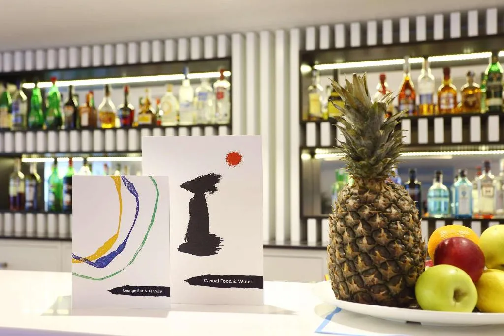 Bar, Hotel Joan Miro Museum, Majorca