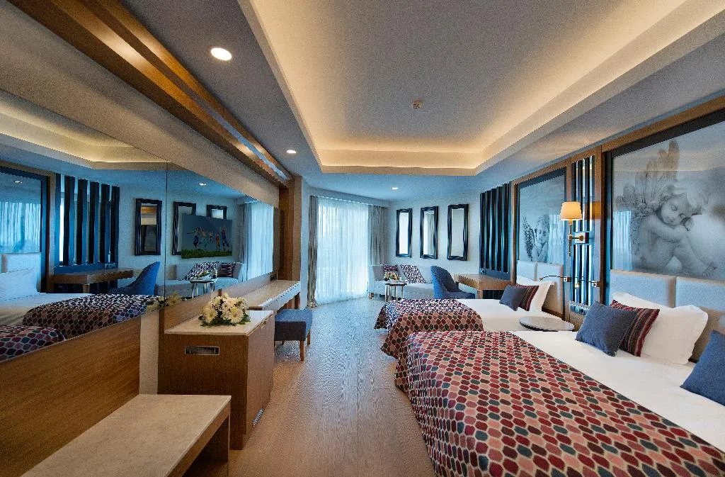 DOUBLE SINGLE USE SIDE SEA VIEW Room, Adalya Elite Hotel, Antalya