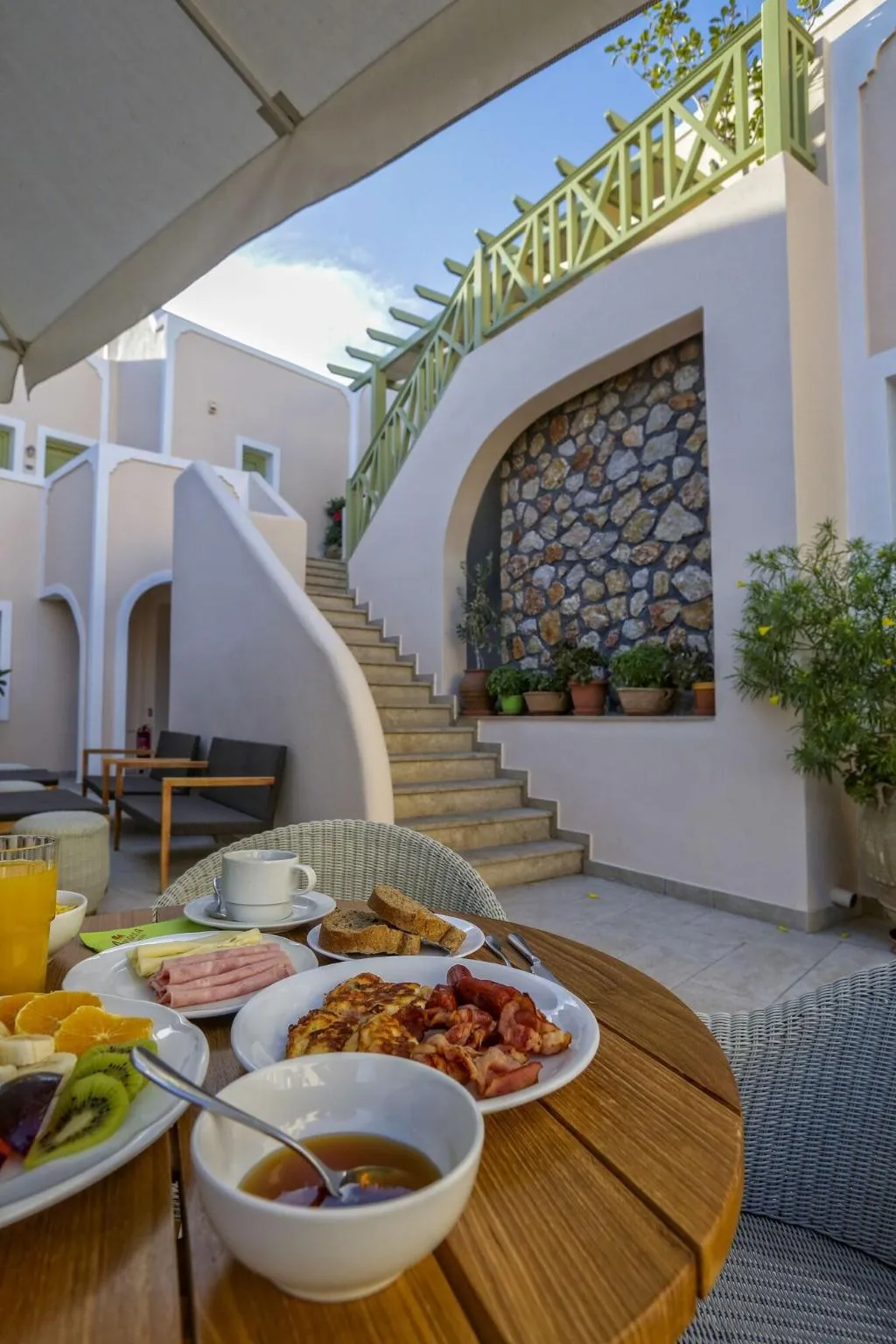 General view, Anassa, Santorini