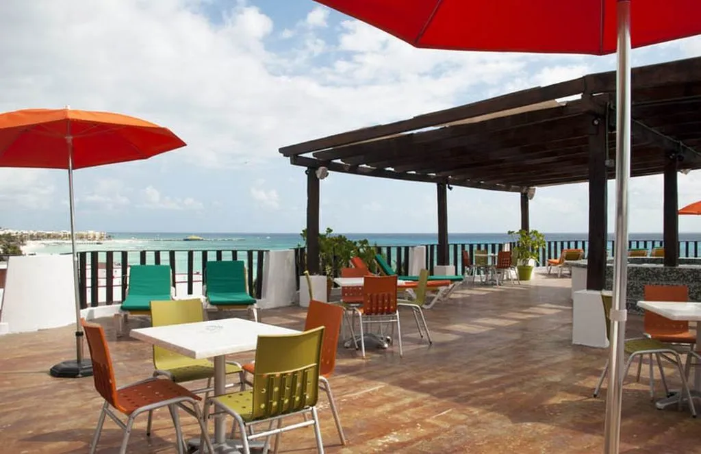 Terrace, Kay Hotel, Playa Del Carmen