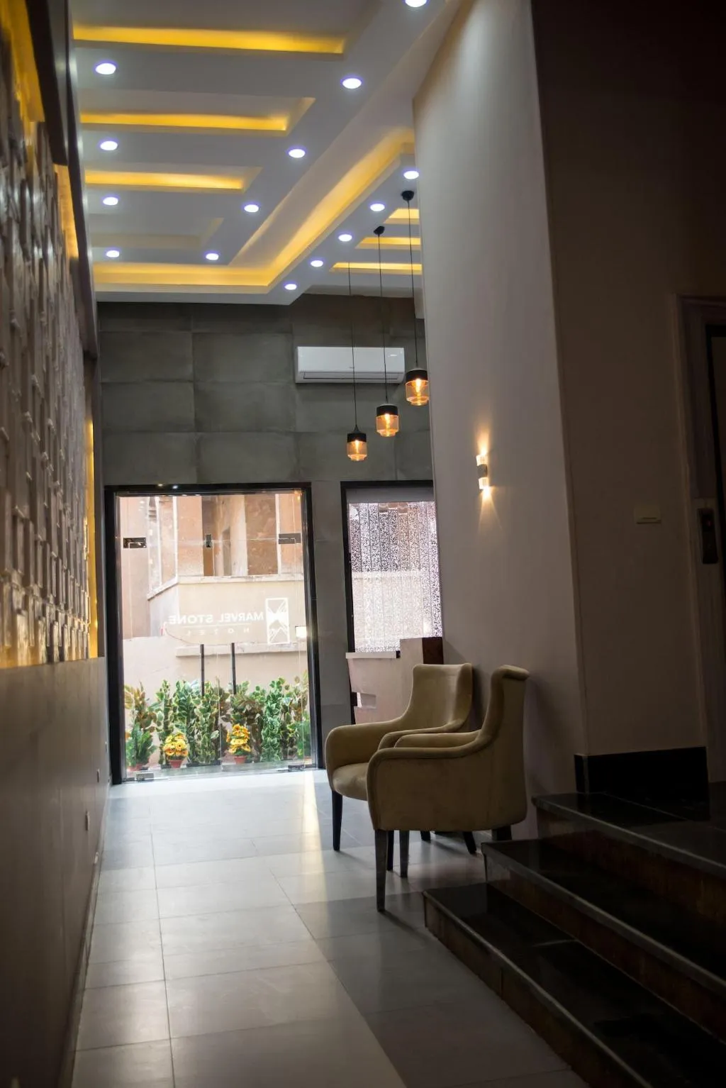 Lobby, Marvel Stone Hotel, Cairo