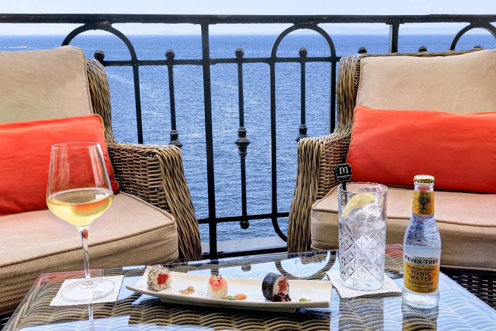 Restaurant, Grand Hotel Royal, Naples