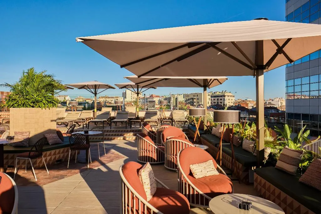 Terrace, Catalonia Gran Hotel Verdi, Barcelona