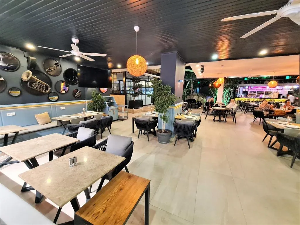 Restaurant, Tonoz Beach Hotel, Dalaman