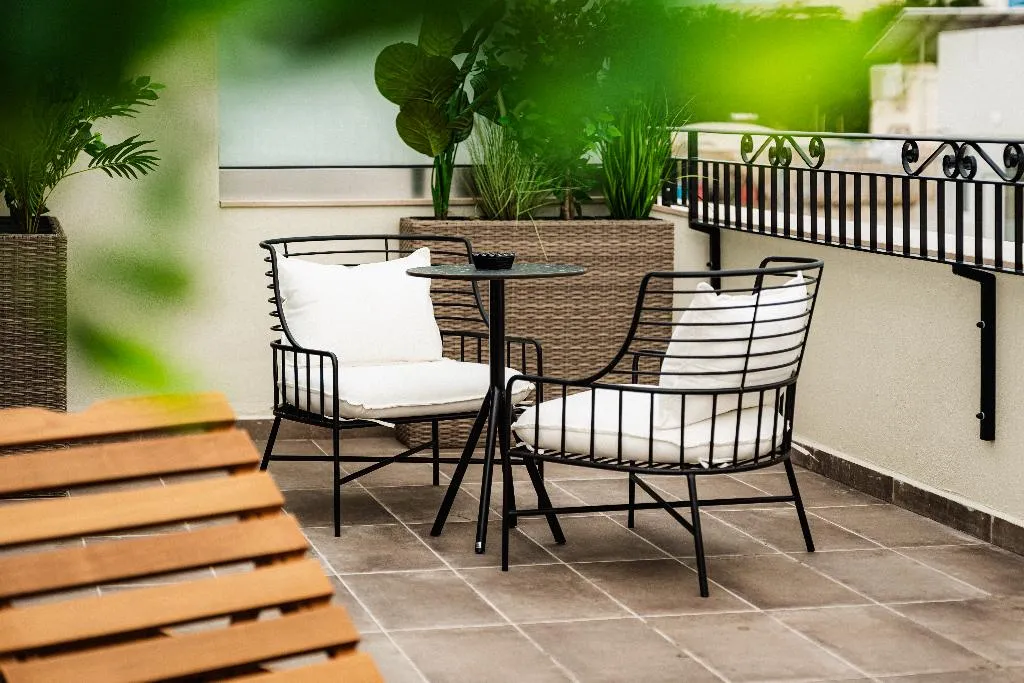Terrace, Royale Sainte Helene Boutique Hotel, Malta
