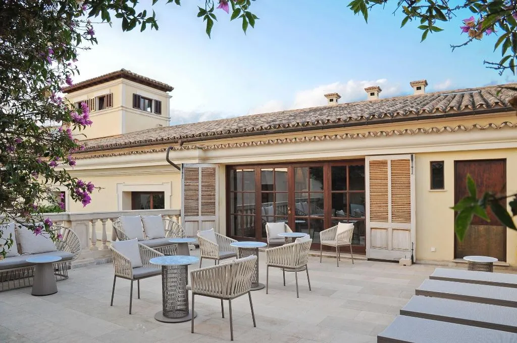 Terrace, Palacio Can Marques by Puro, Majorca