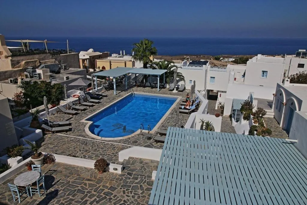 Pool, Aethrio Sunset Village, Santorini