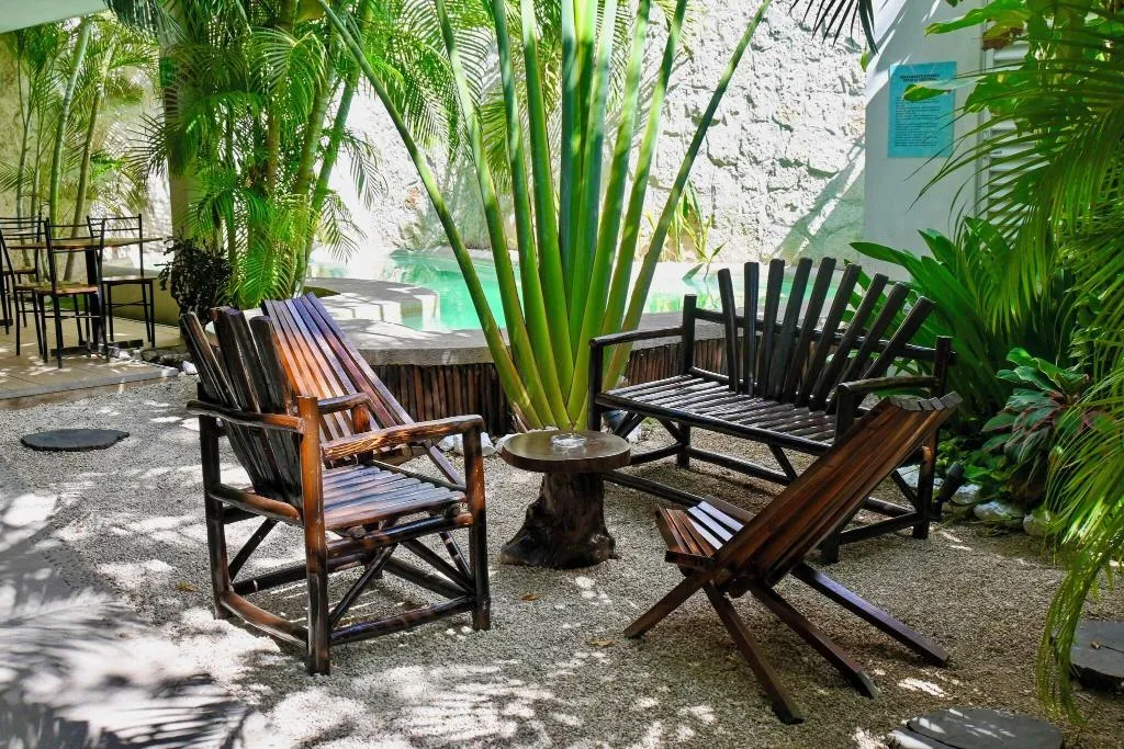 Terrace, Pacha Tulum Boutique Hotel, Cancun Area