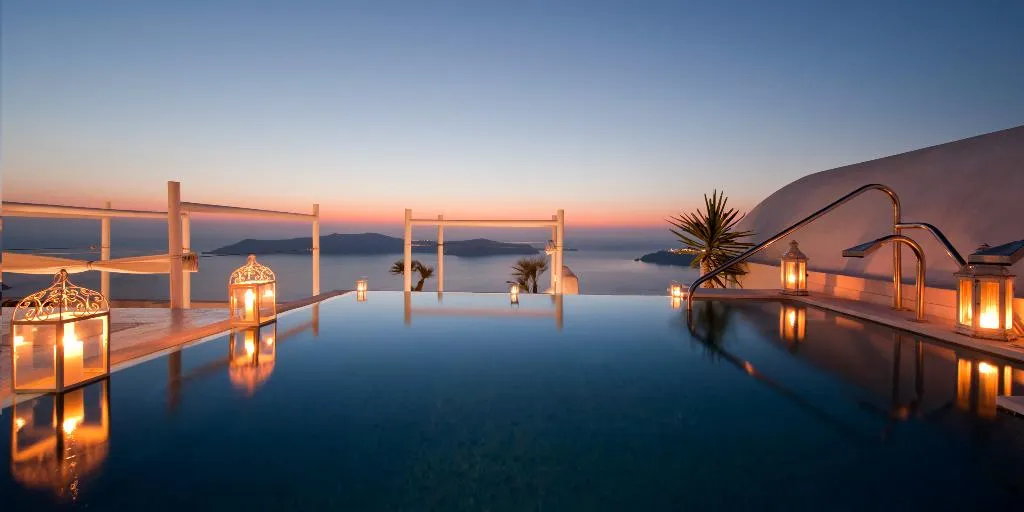 General view, Andromeda Villas, Santorini