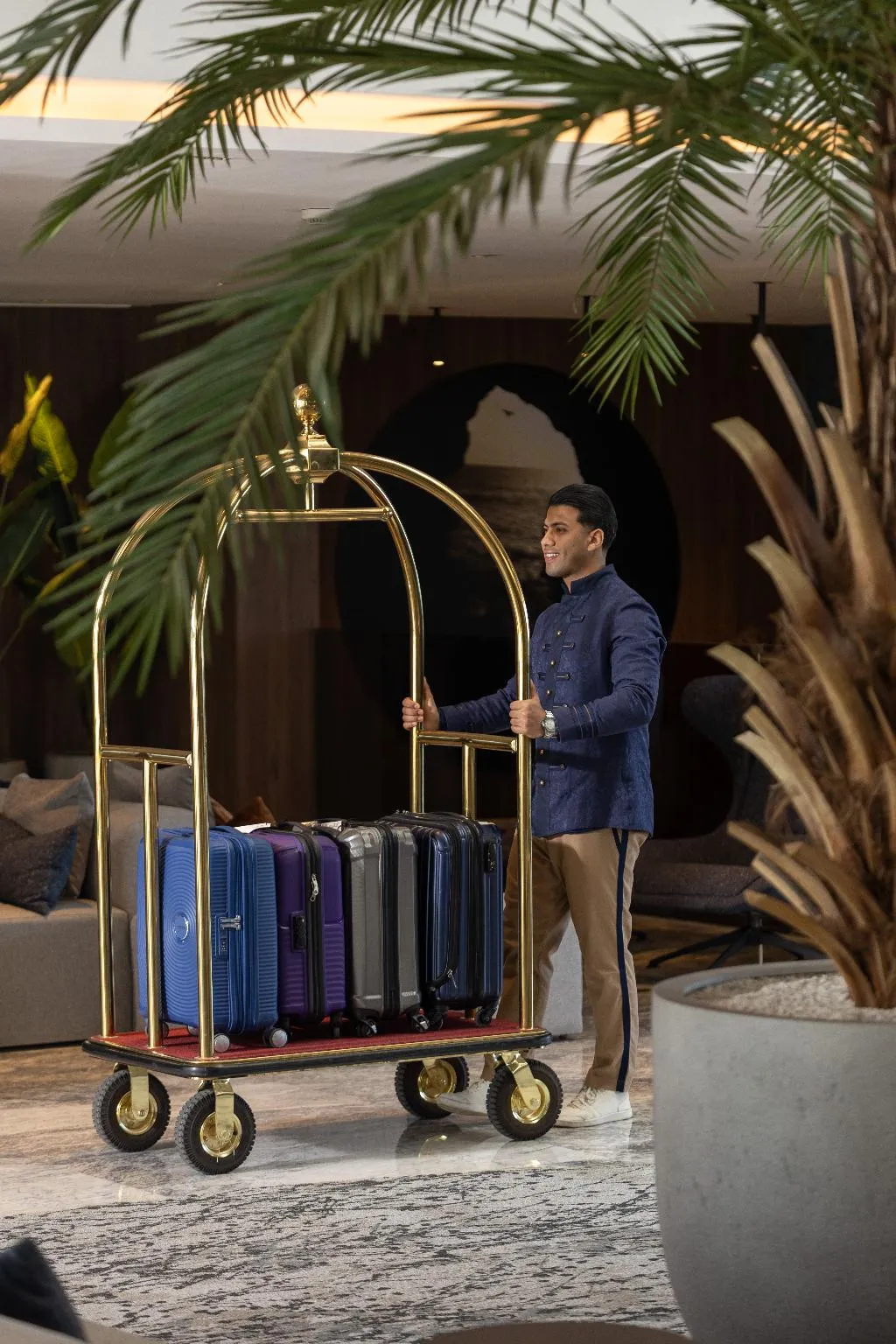 Lobby, Idou Malabata Beach & Spa, Tangier