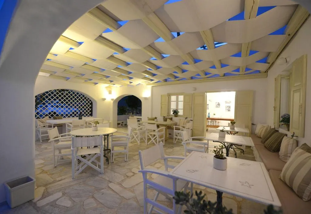 Restaurant, Corfos Hotel, Mykonos
