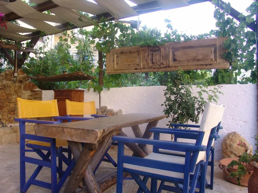 Terrace, Idili Traditional House, Crete