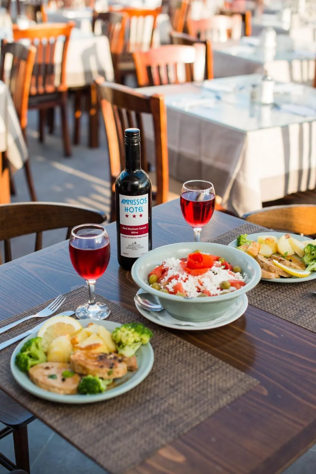 Restaurant, Bomo Amnissos Residence, Crete