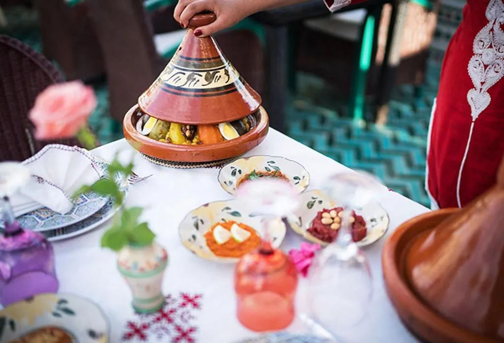 Restaurant, Riad Hikaya, Marrakech