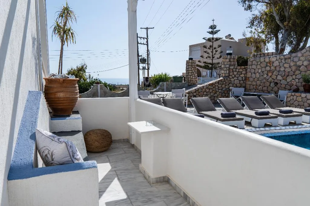General view, Stavros Villas, Santorini