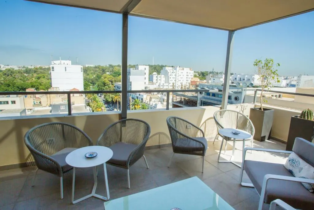 Terrace, Le Belvedere, Tunisia