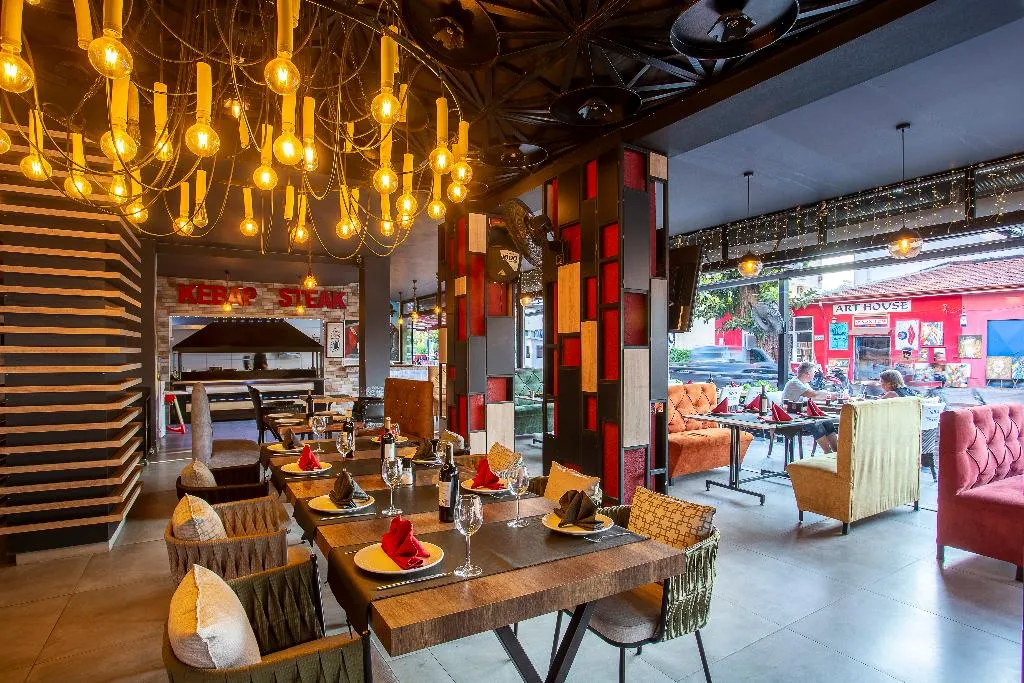 Restaurant, Aslan Corner Kleopatra Hotel, Antalya