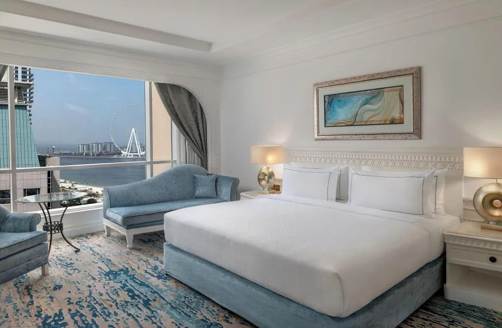 DOUBLE OCEAN FRONT KING BED Room, Habtoor Grand Resort, Autograph Collection, Dubai