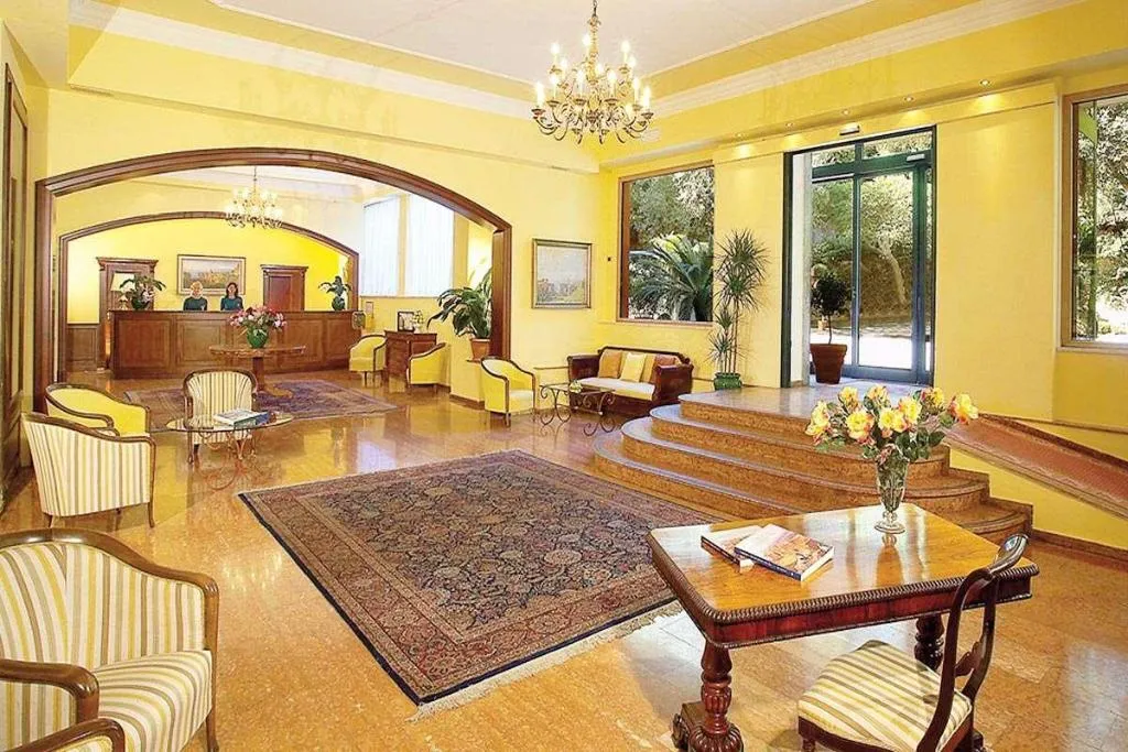 Lobby, Villa Diodoro, Taormina
