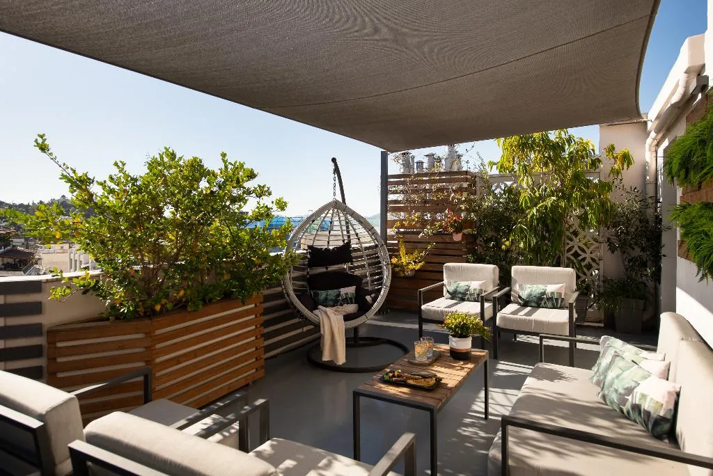Terrace, The Urban Nest Athens - Suites & Apartments, Athens