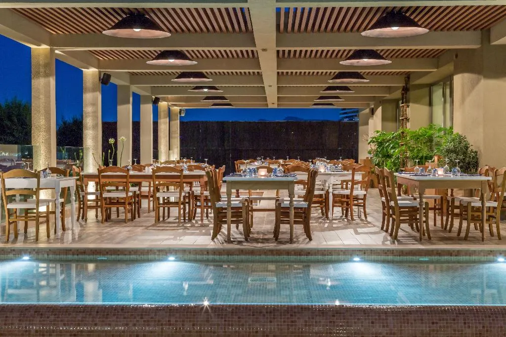 Restaurant, Amada Colossos Ultra All Inclusive Resort, Rhodes