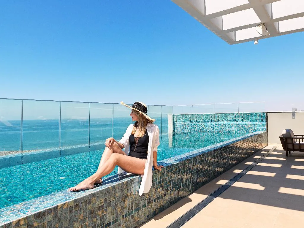 Pool, The Tower at St Raphael Resort, Cyprus