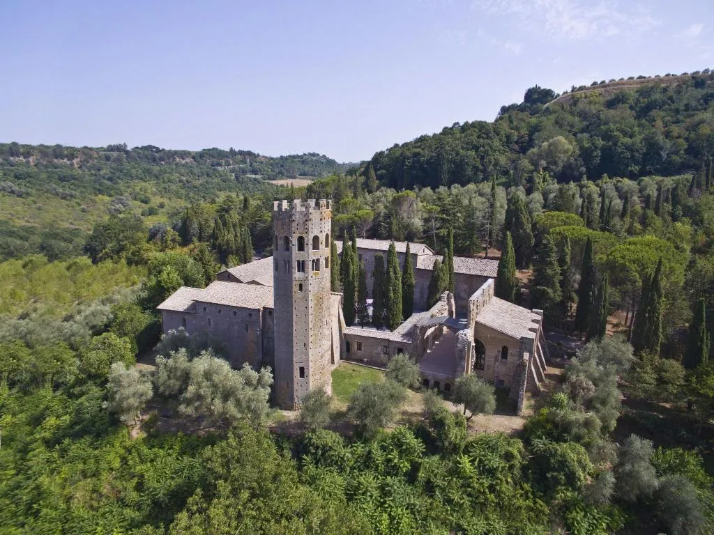 General view, La Badia Di Orvieto, Perugia