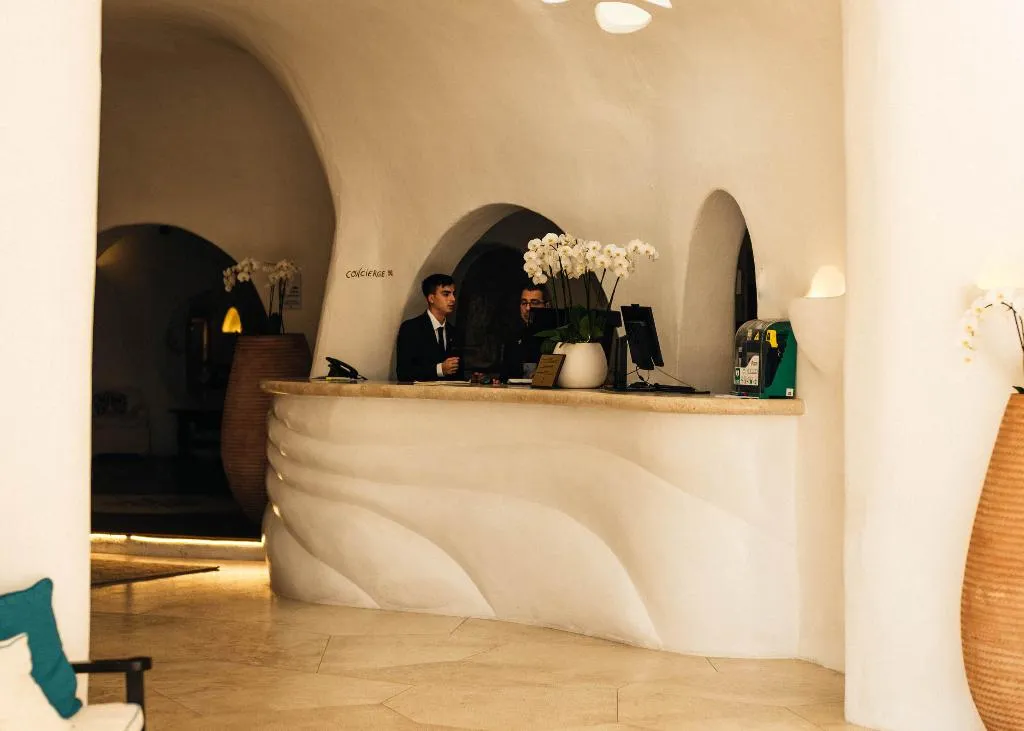 Lobby, Romazzino, A Belmond Hotel, Costa Smeralda, Olbia