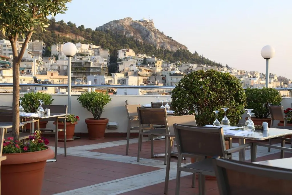 Terrace, Athens Zafolia Hotel, Athens