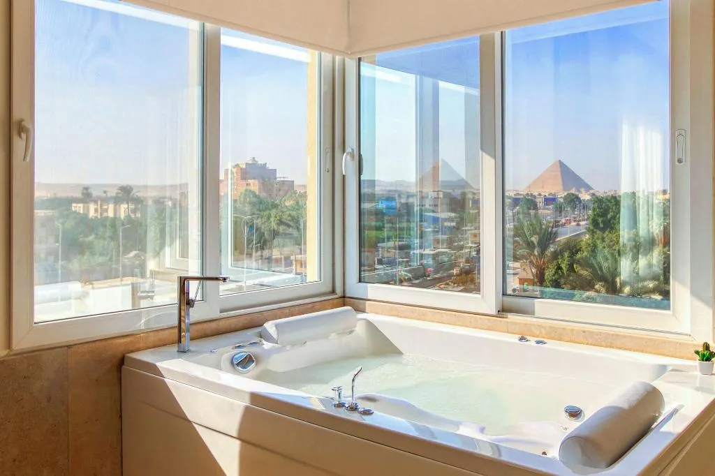 Room, Mazar Pyramids Hotel, Cairo