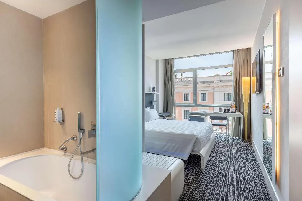 DOUBLE KING SIZE BED Room, Best Western Premier Hotel Royal Santina, Rome