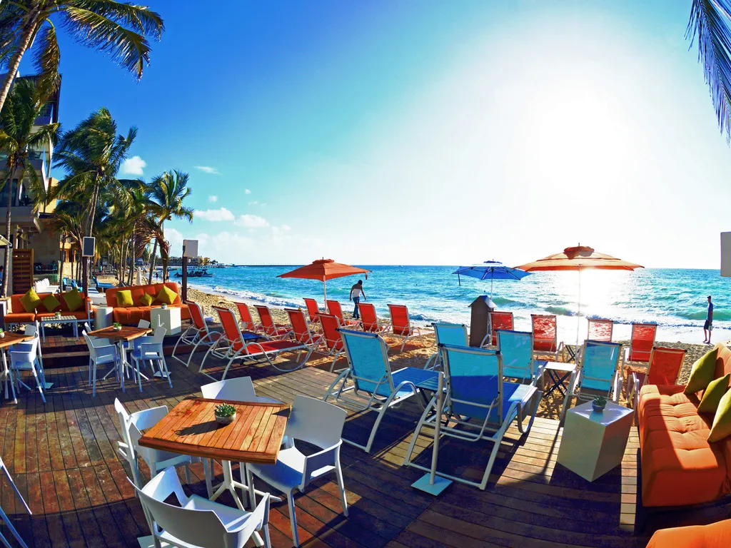 Beach, The Carmen Hotel - Ocean Front, Playa Del Carmen