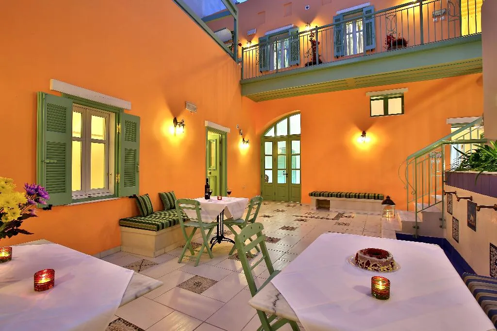Terrace, Efchi Suites 1904, Rhodes