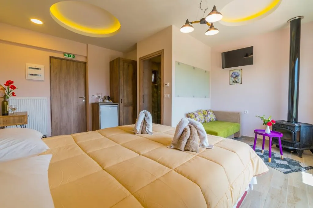 Double or Twin MOUNTAIN VIEW Room, Aravanes Mountain Resort & Eco Cuisine, Crete
