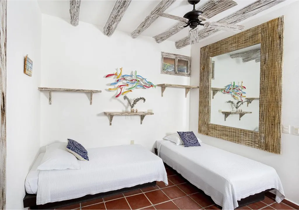 APARTMENT TWO BEDROOMS ONE BATHROOM Room, Holbox Dream Beachfront Hotel, Cancun Area