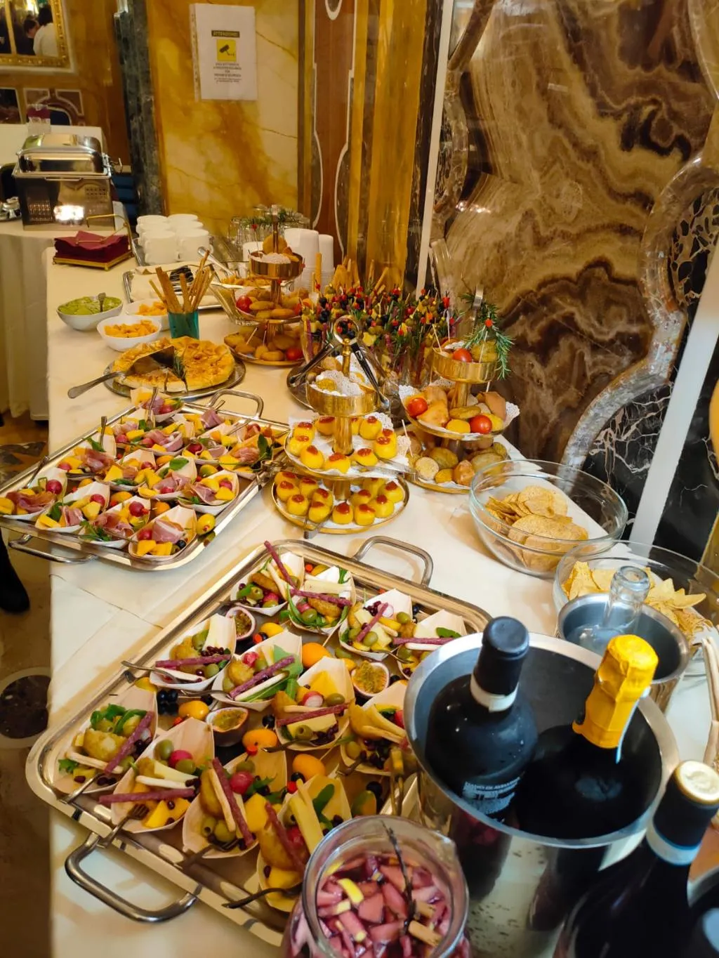 Restaurant, Des Epoques Hotel, Rome