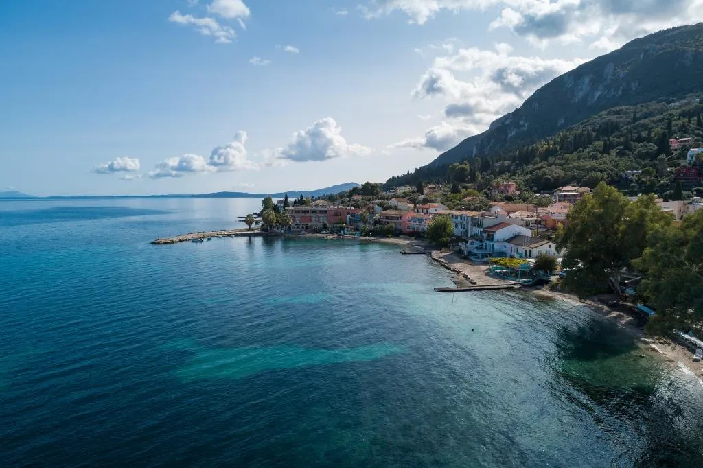 General view, Bella Vista Beach Hotel & Studios, Corfu