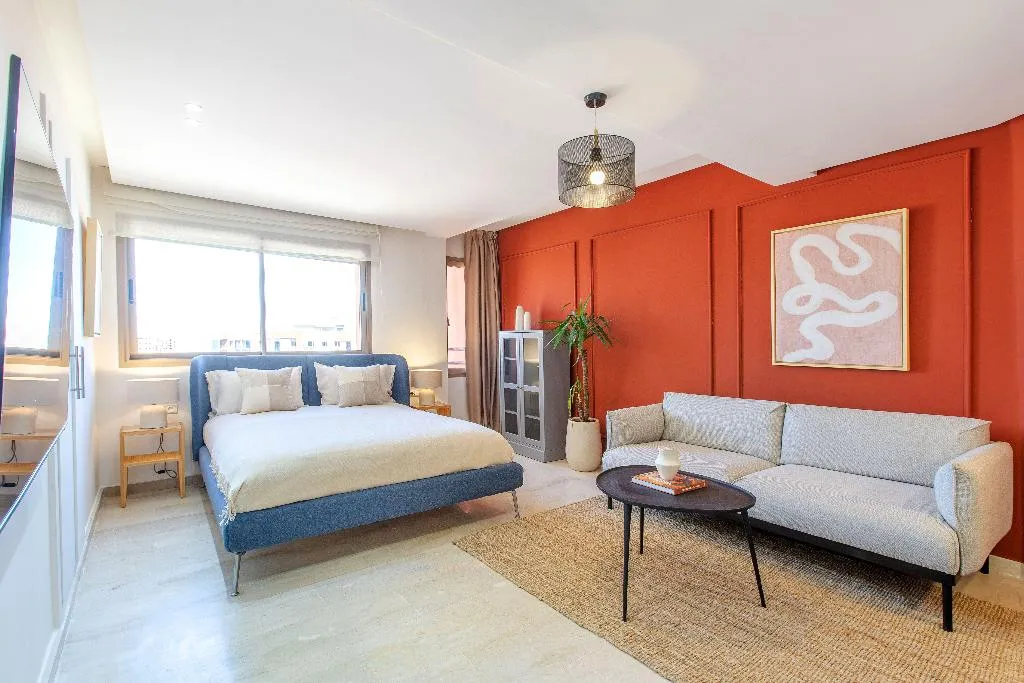 APARTMENT DELUXE KING BED Room, Zari Boutique Aparthotel, Marrakech