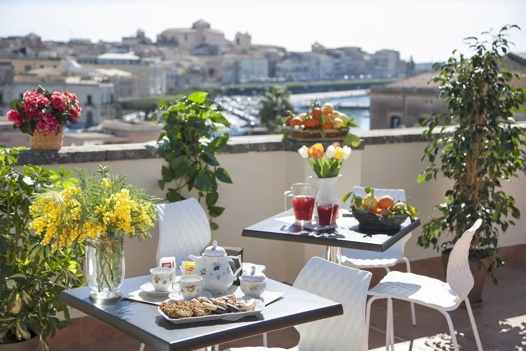 Terrace, Hotel Le Muse, Catania