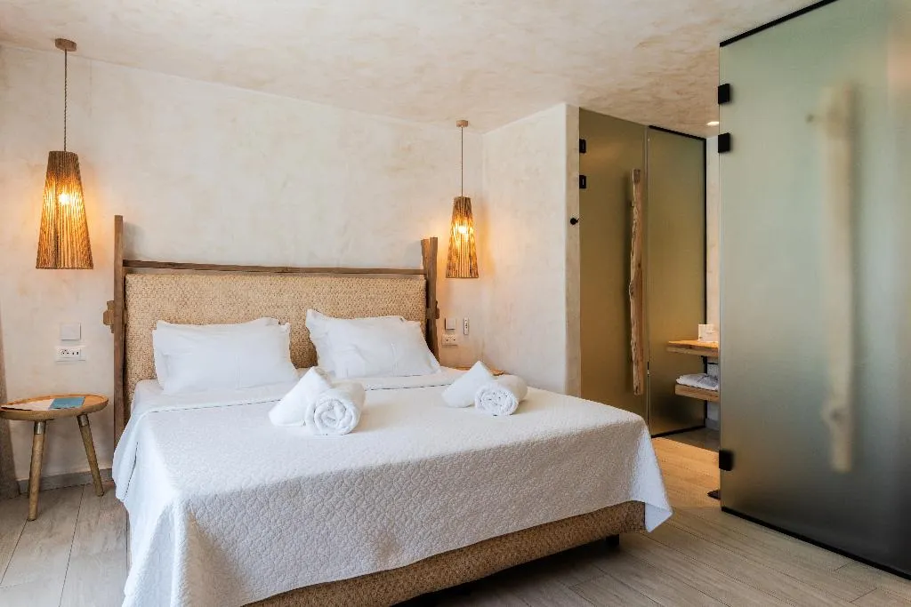 JUNIOR SUITE SEA VIEW Room, Panormos Village Seaside Resort, Mykonos