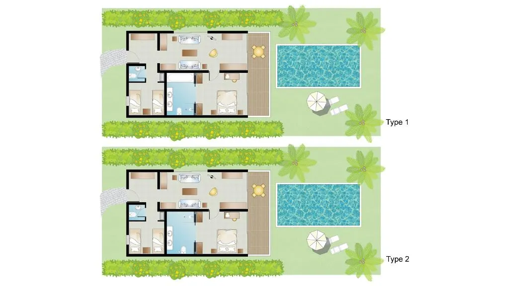 VILLA WITH PRIVATE POOL Room, Grecotel LUXME Kos, Kos