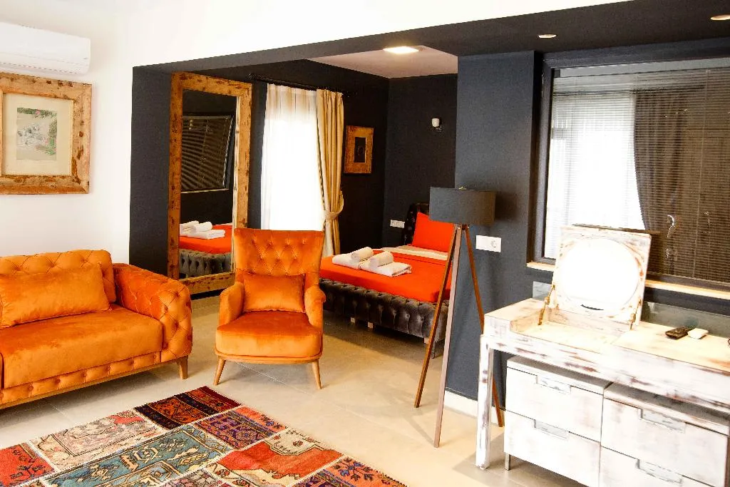Room DELUXE SEA VIEW WITH BALCONY Room, Sultan Hotel Kalkan, Dalaman