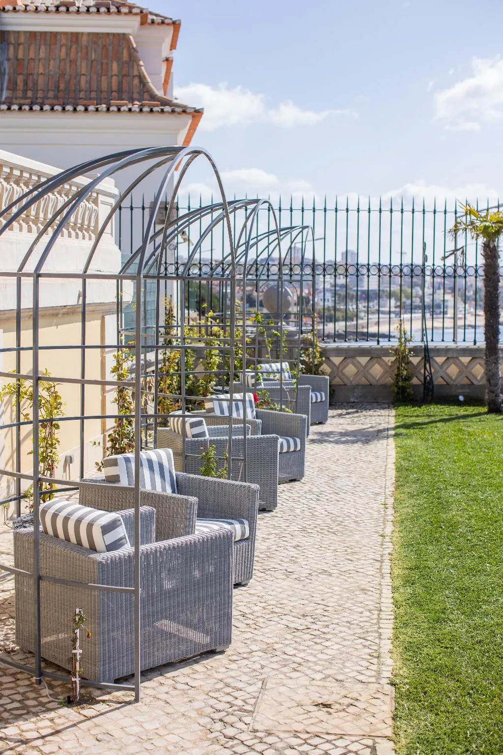 Terrace, Estoril Vintage Hotel, Lisbon