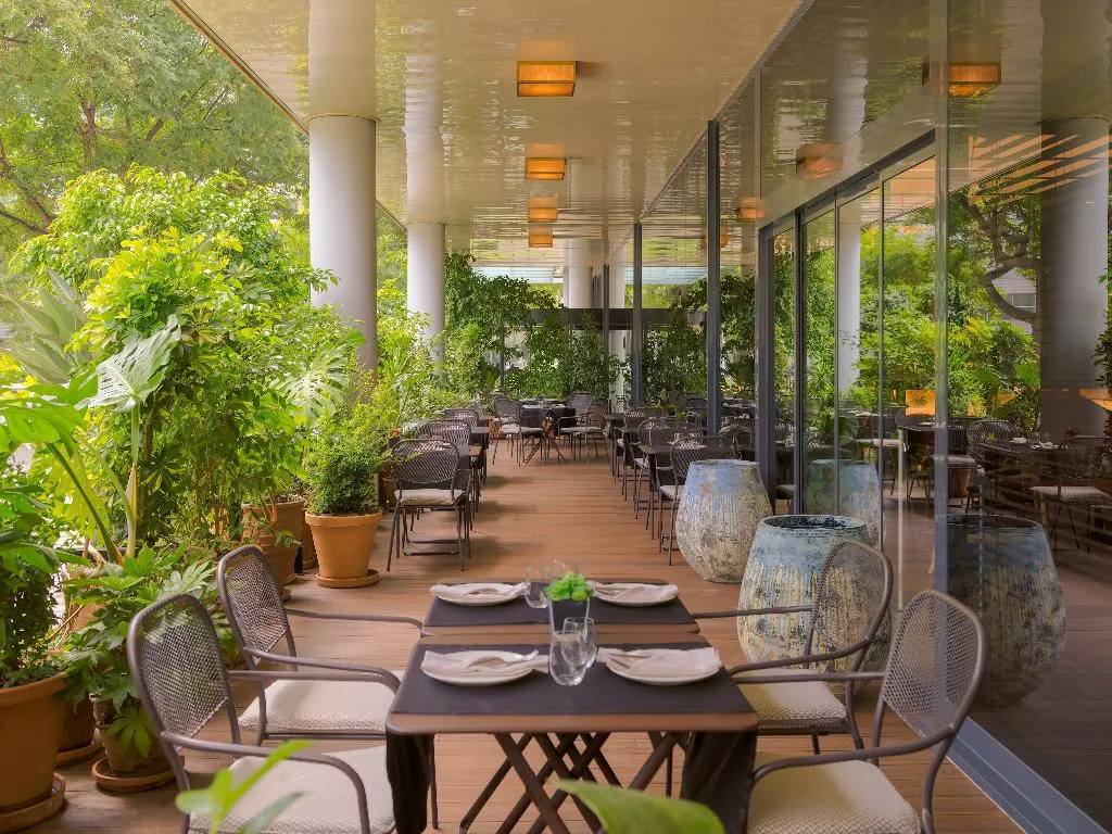 Terrace, H10 Marina Barcelona, Barcelona
