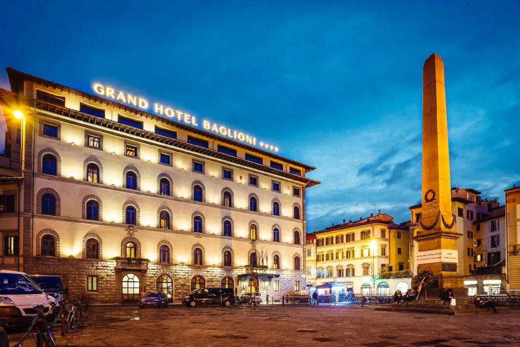 General view, Grand Hotel Baglioni, Florence