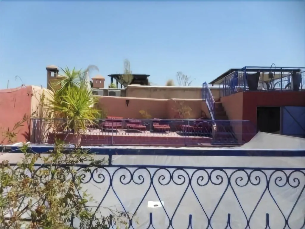 Terrace, Ryad Dar Ganou, Marrakech