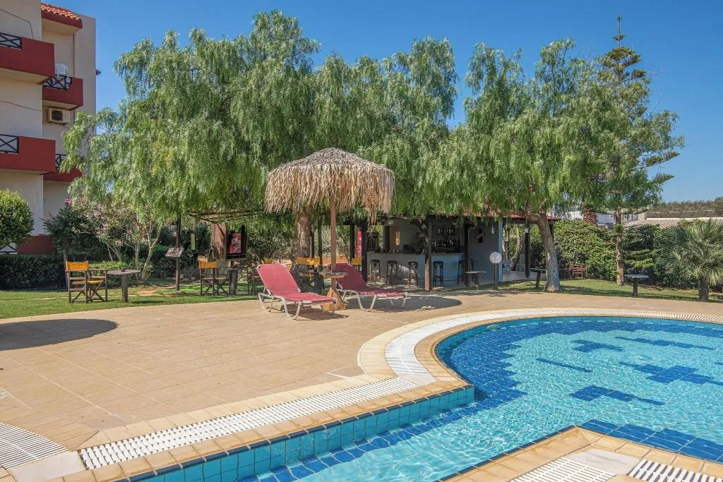 Terrace, Portokali Hotel Apartments (12+), Crete