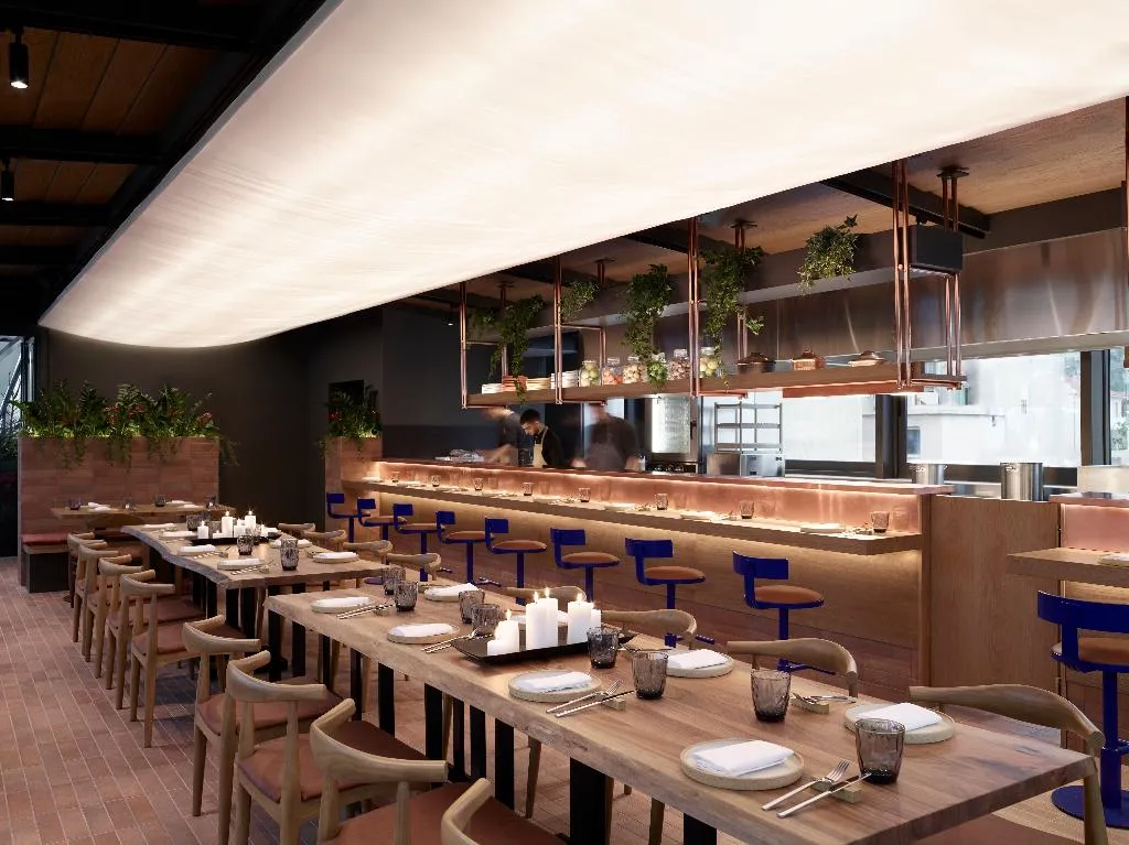 Restaurant, The Editor Hotel, Athens