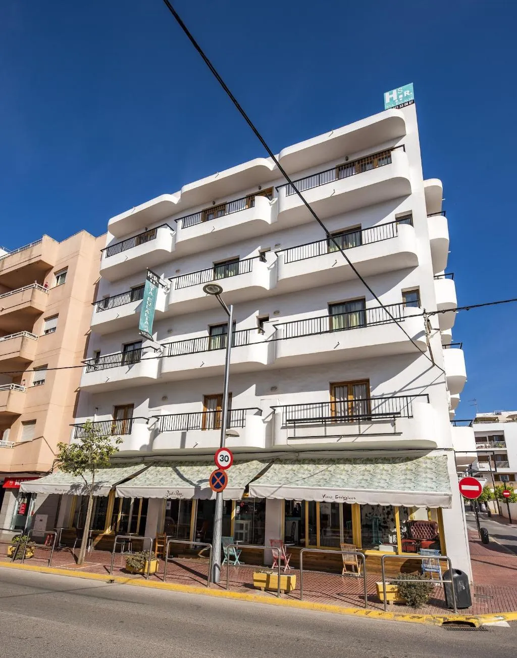 General view, Hostal Santa Eulalia, Ibiza