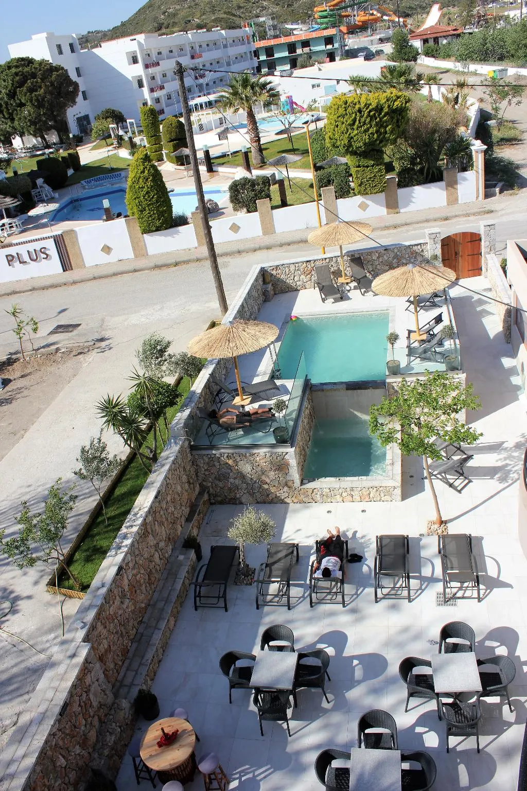 Terrace, Johnmary Studios, Rhodes